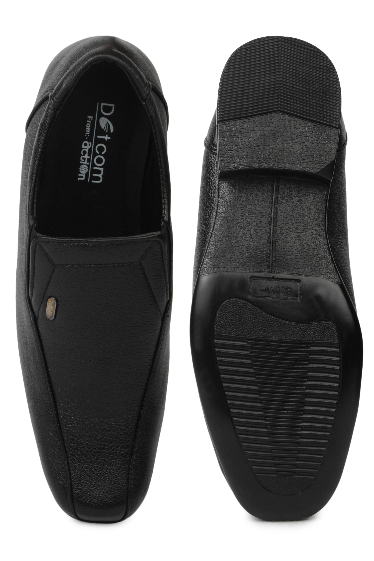 action dotcom black shoes
