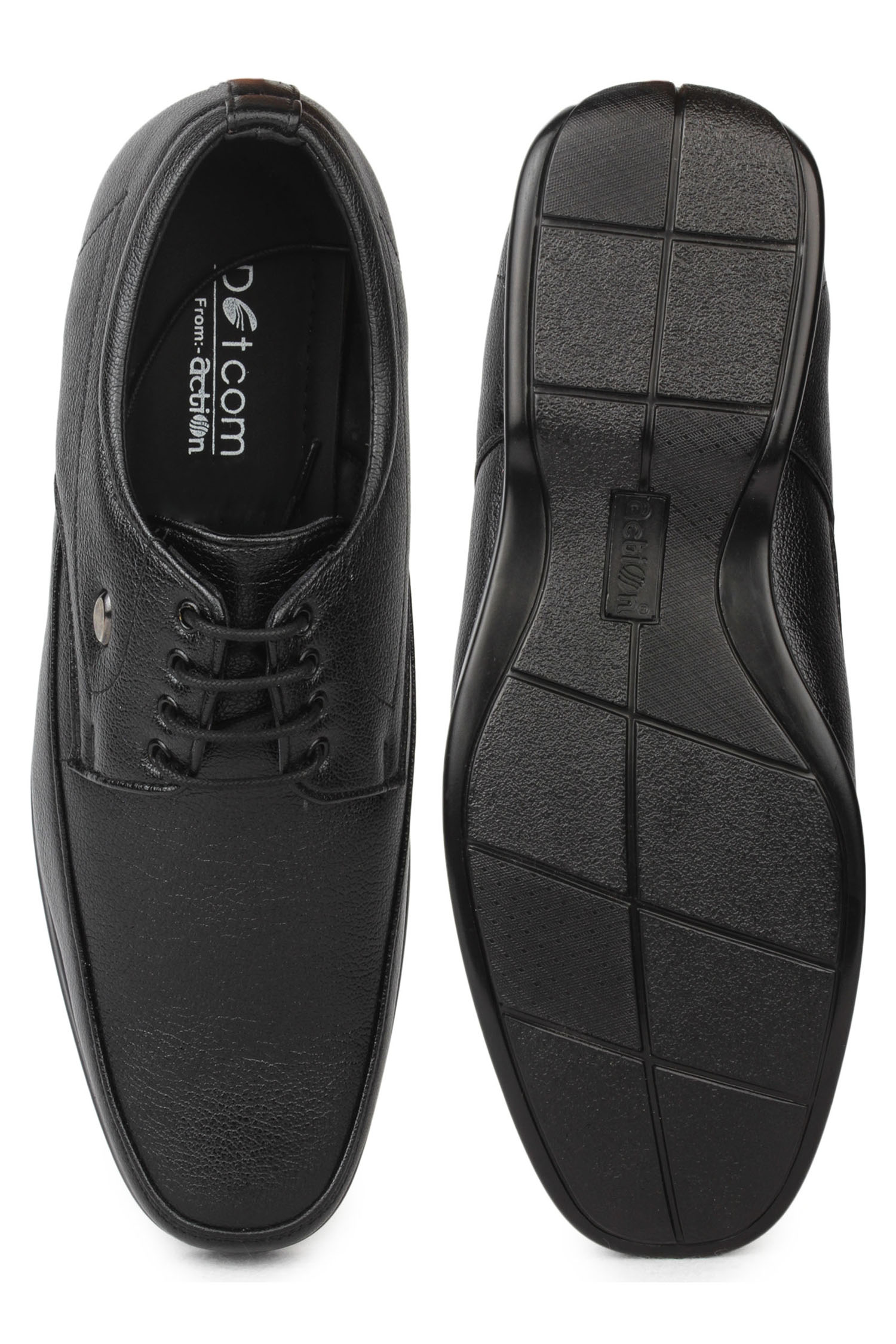 action dotcom black shoes