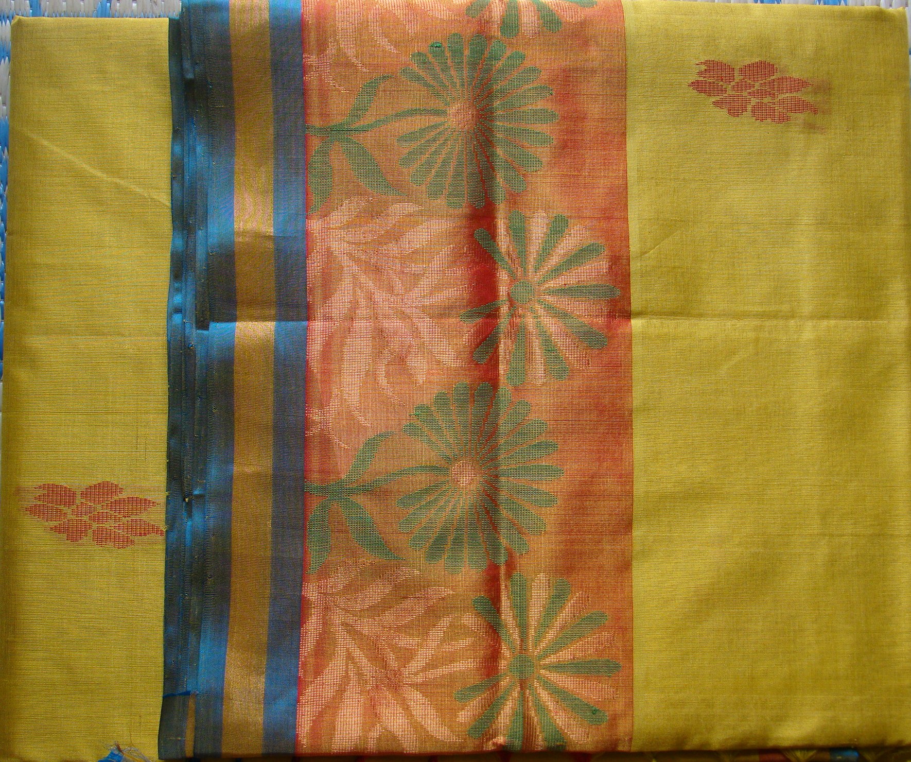 Buy Kollam Pattu/Silk Saree Online ₹4700 from ShopClues