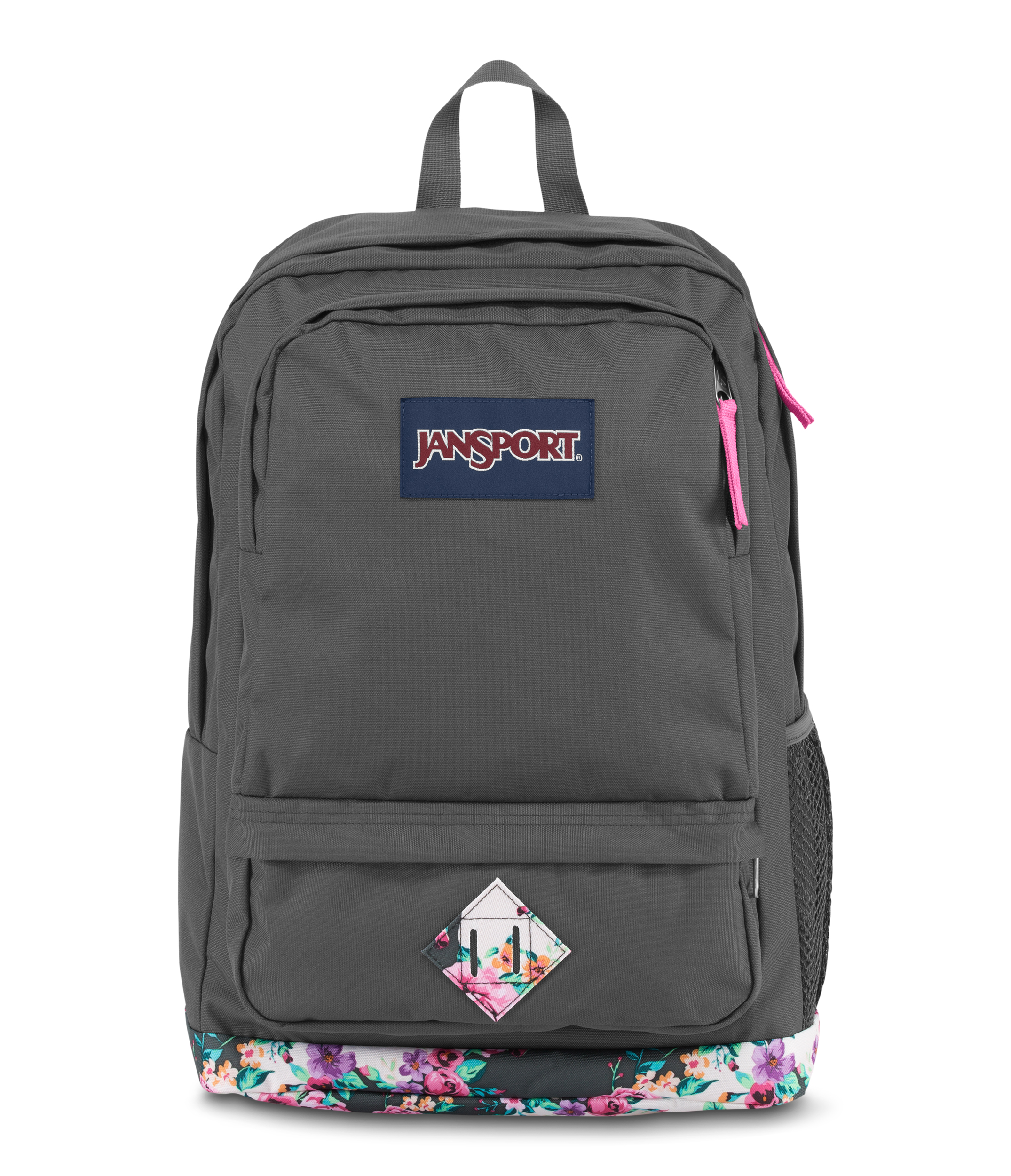 Buy JanSport All Purpose Laptop Backpack (Multi Grey Floral Flourish