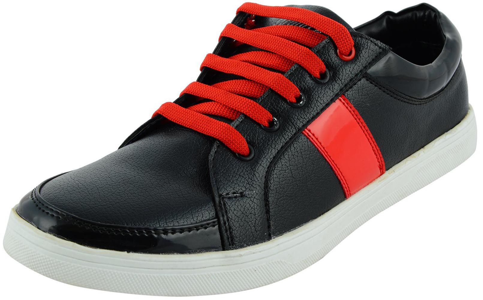 Buy Footgear Mens Casual Shoes (M-CA-3-Red) Online @ ₹1999 from ShopClues