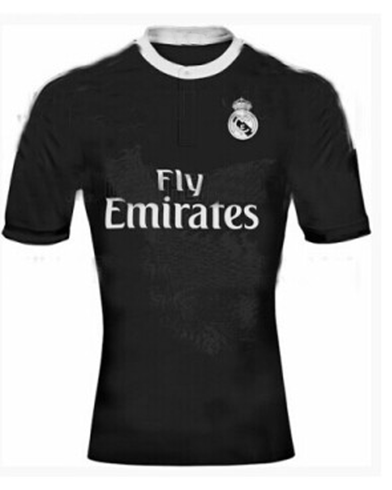 Buy Real Madrid Black half Sleeves Jersey Online @ ₹399 from ShopClues