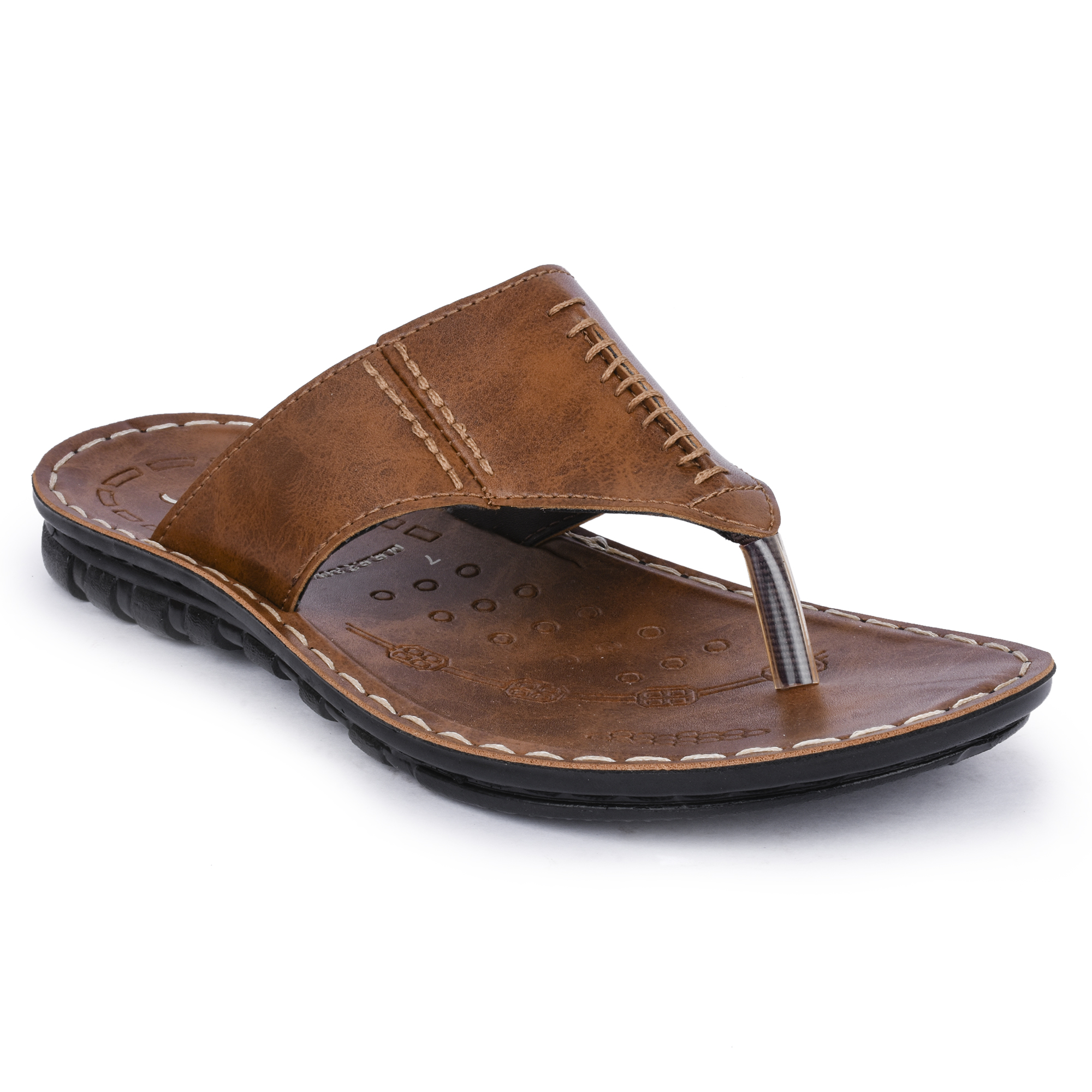 Buy Action-Flotters MenS Tan Sandal Online @ ₹399 from ShopClues