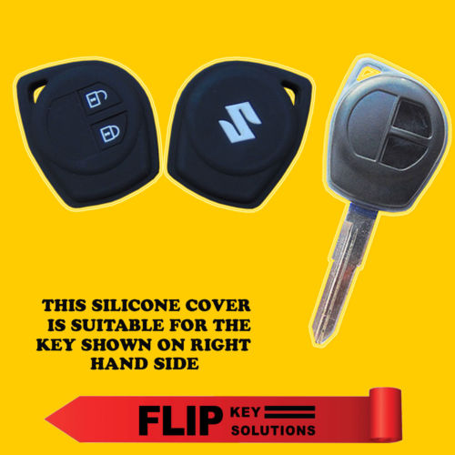 Buy Suzuki Black Silicone Car Key Cover for Swift, Dzire, Ertiga, Ritz ...