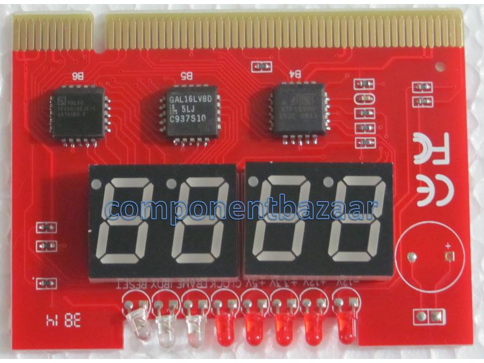 Buy Diagnostic Card , MotherBoard Testing Card , 4 Digit PC Analyzer
