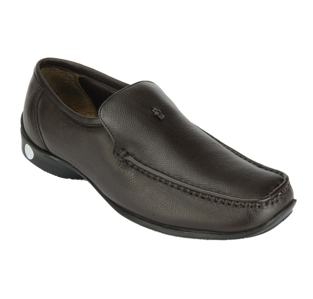 Buy Khadims British Walkers Brown Leather Mens Formal Shoes Online ...