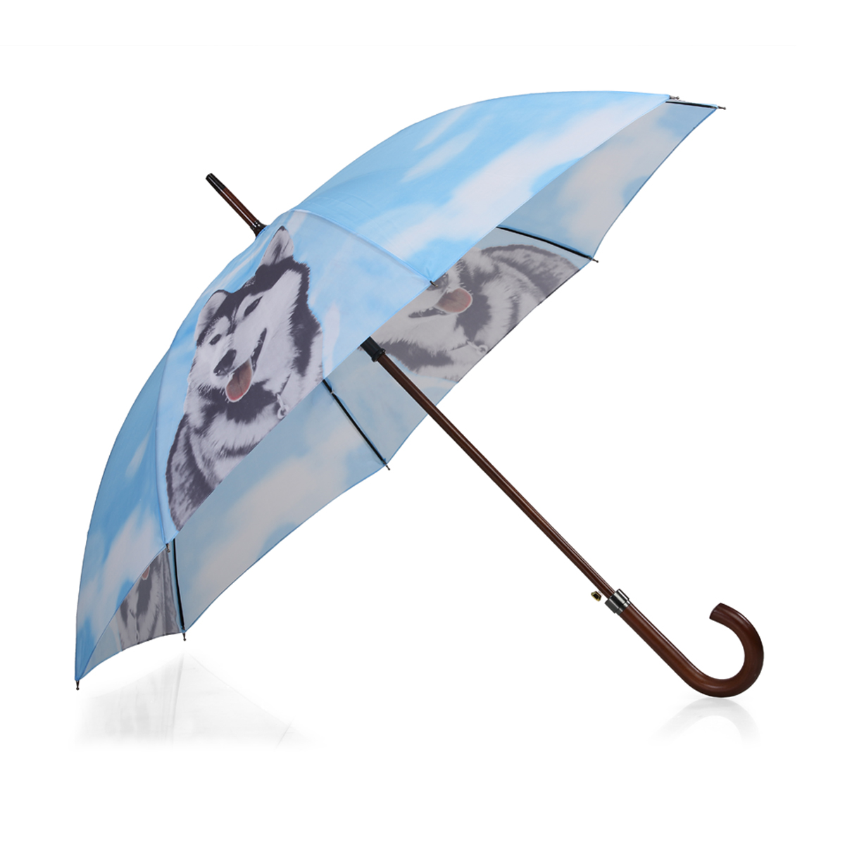 Buy Its Our Studio Automatic animal print umbrella Wolf Online ₹1500