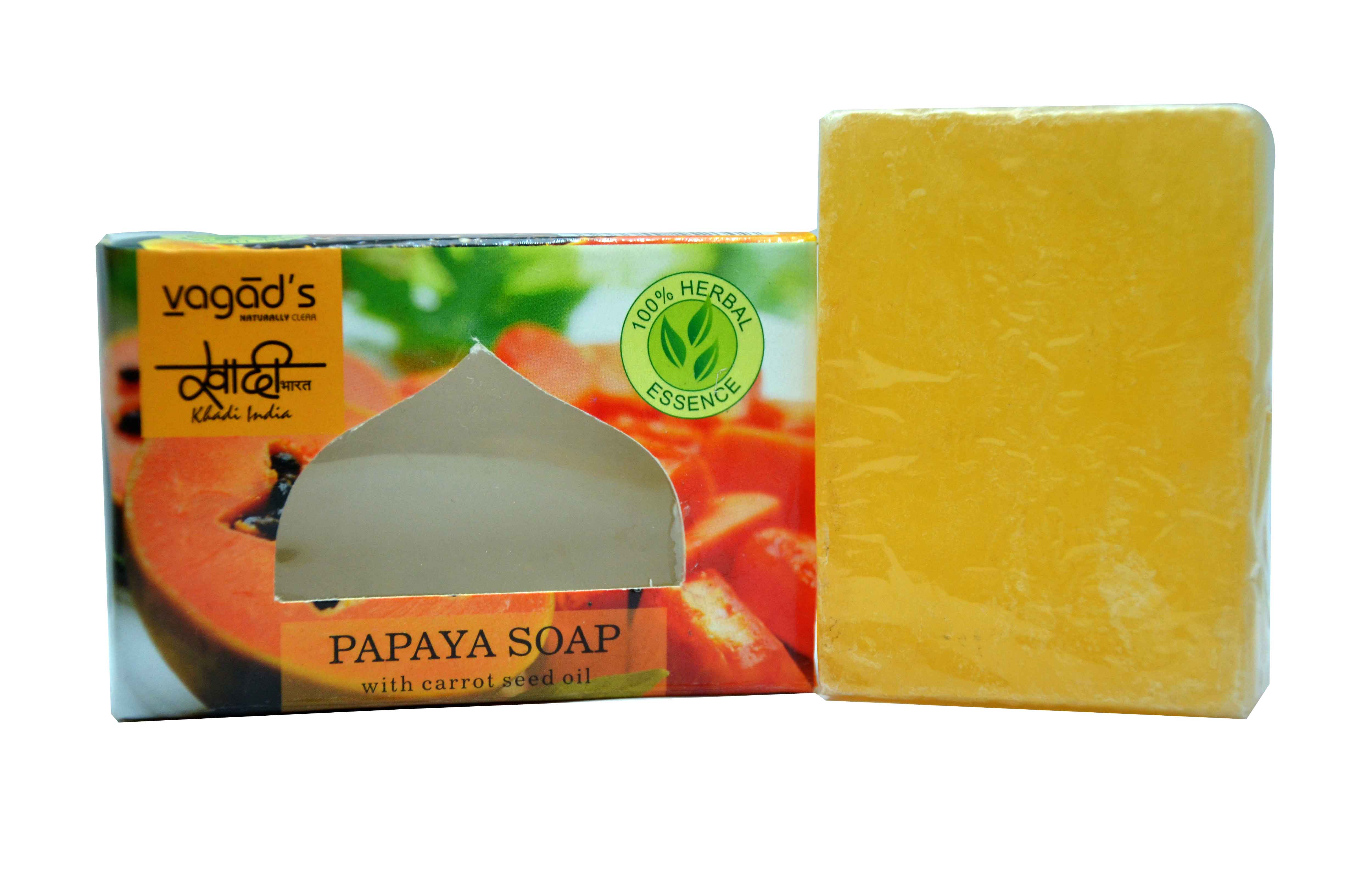 Buy Khadi Papaya Soap PACK OF 3 Online ₹220 from ShopClues