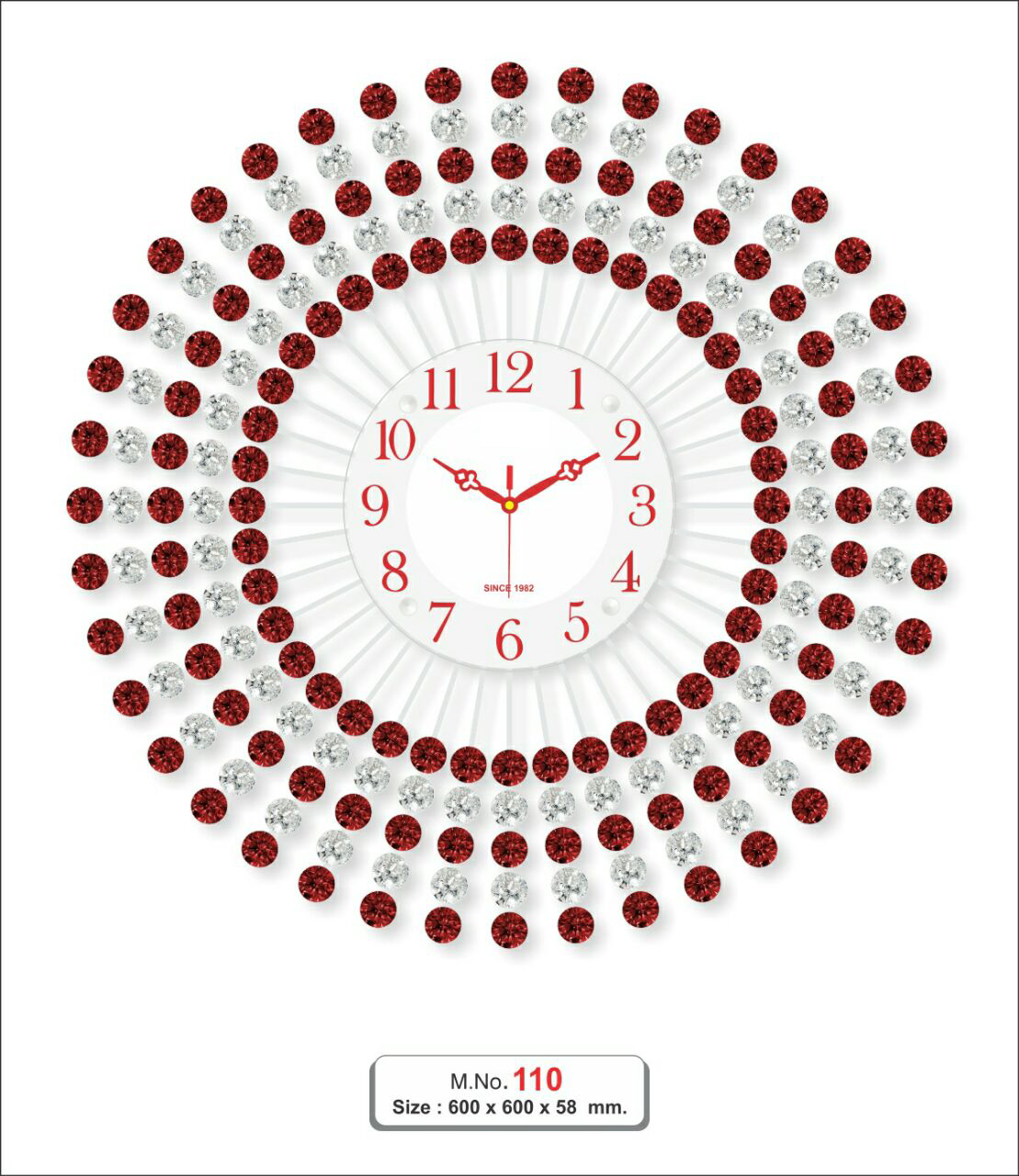 Buy Wall clock Online ₹2500 from ShopClues