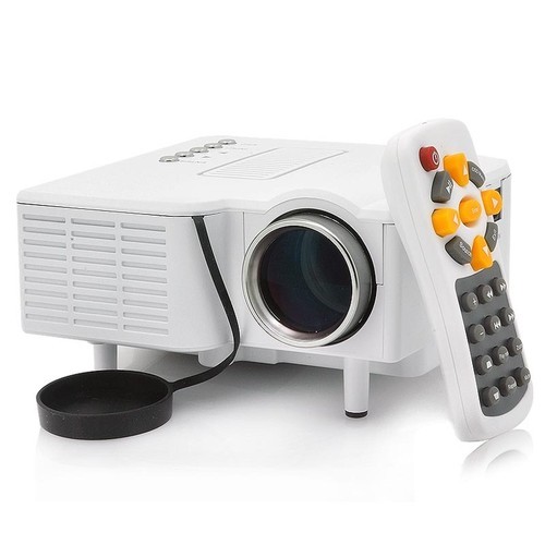 Portable LED Projector with Multi-function interface: VGA+ AV+SD+ USB input