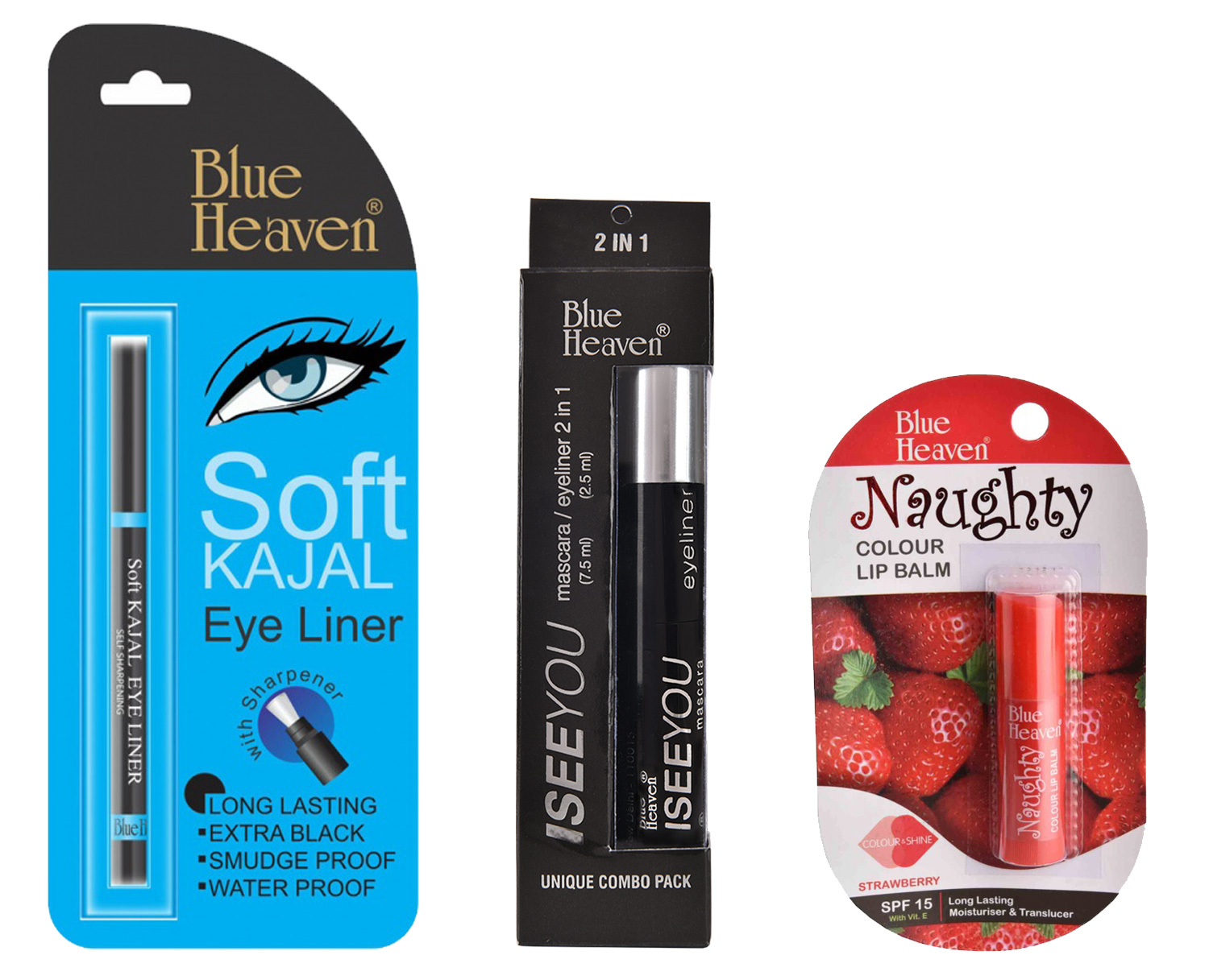 Buy Soft Kajal Eyeliner , I See You 2 in 1 Mascara/Eyeliner Naughty