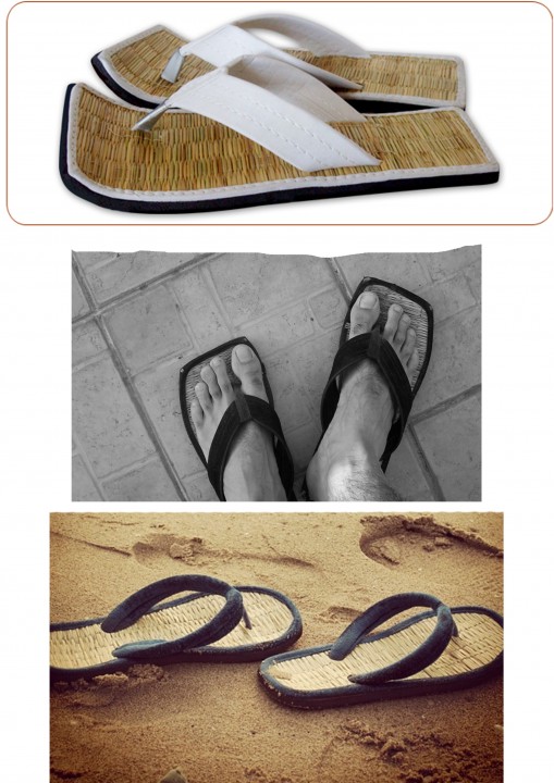 Buy osho slipper chappal jute bamboo kp koregaon park Online ₹250