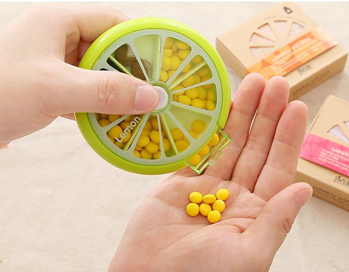 buy-cubee-automatic-rotating-7-day-medicine-pill-box-with-tray