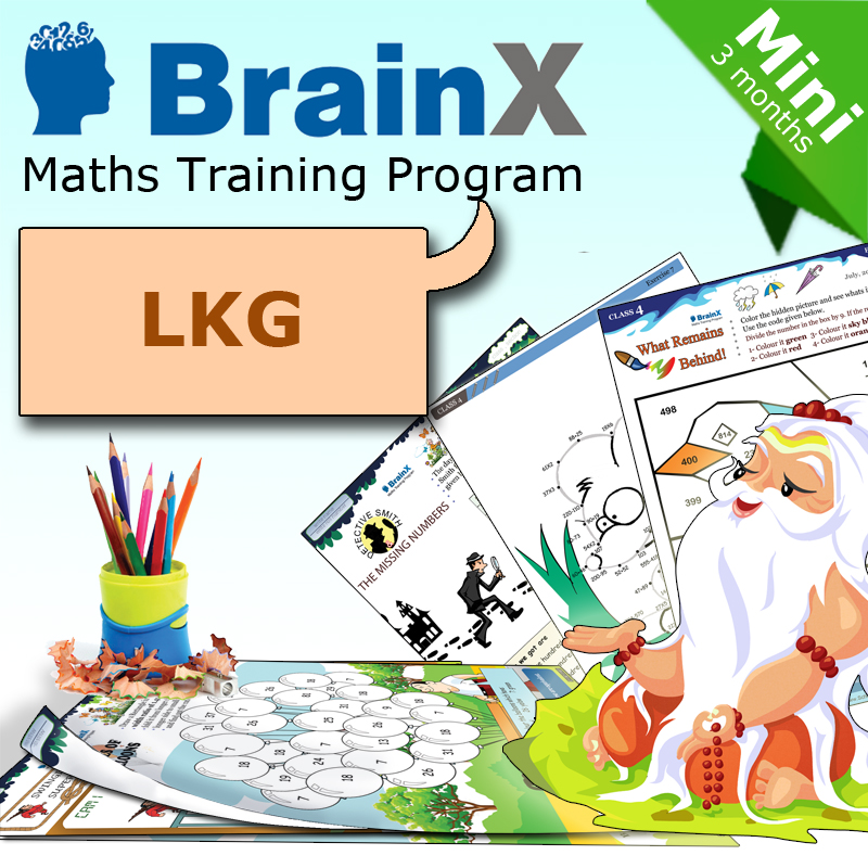 brainxlkgmini math worksheets for lkg