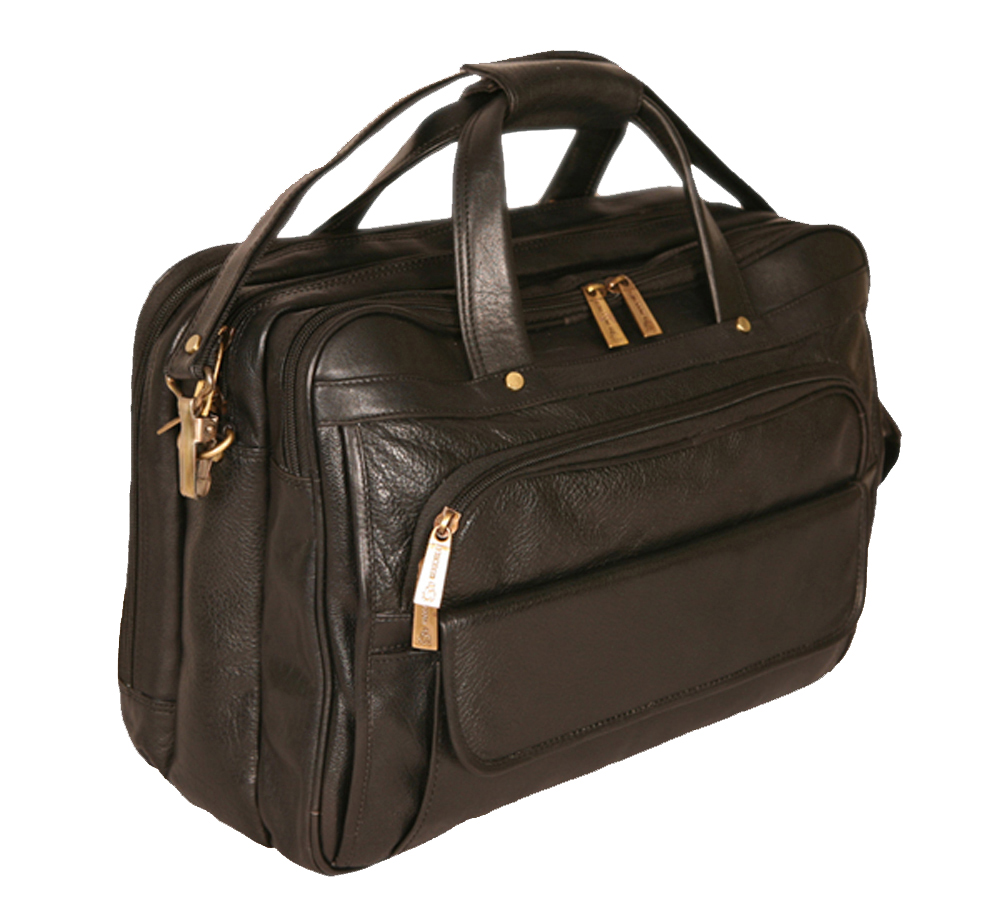 100 GENUINE INDIAN Leather new Executive Bag Office Messenger Laptop