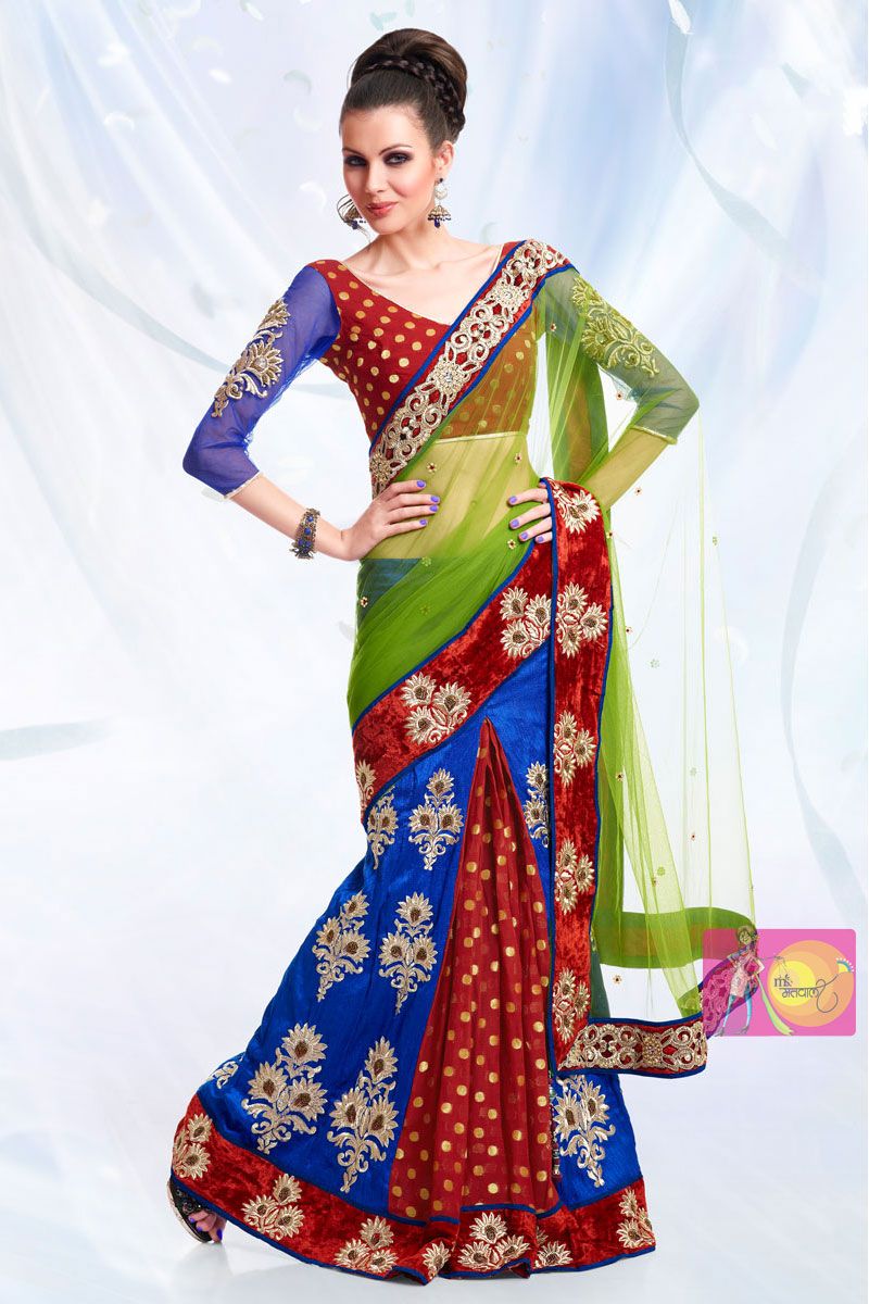 one minute saree new design