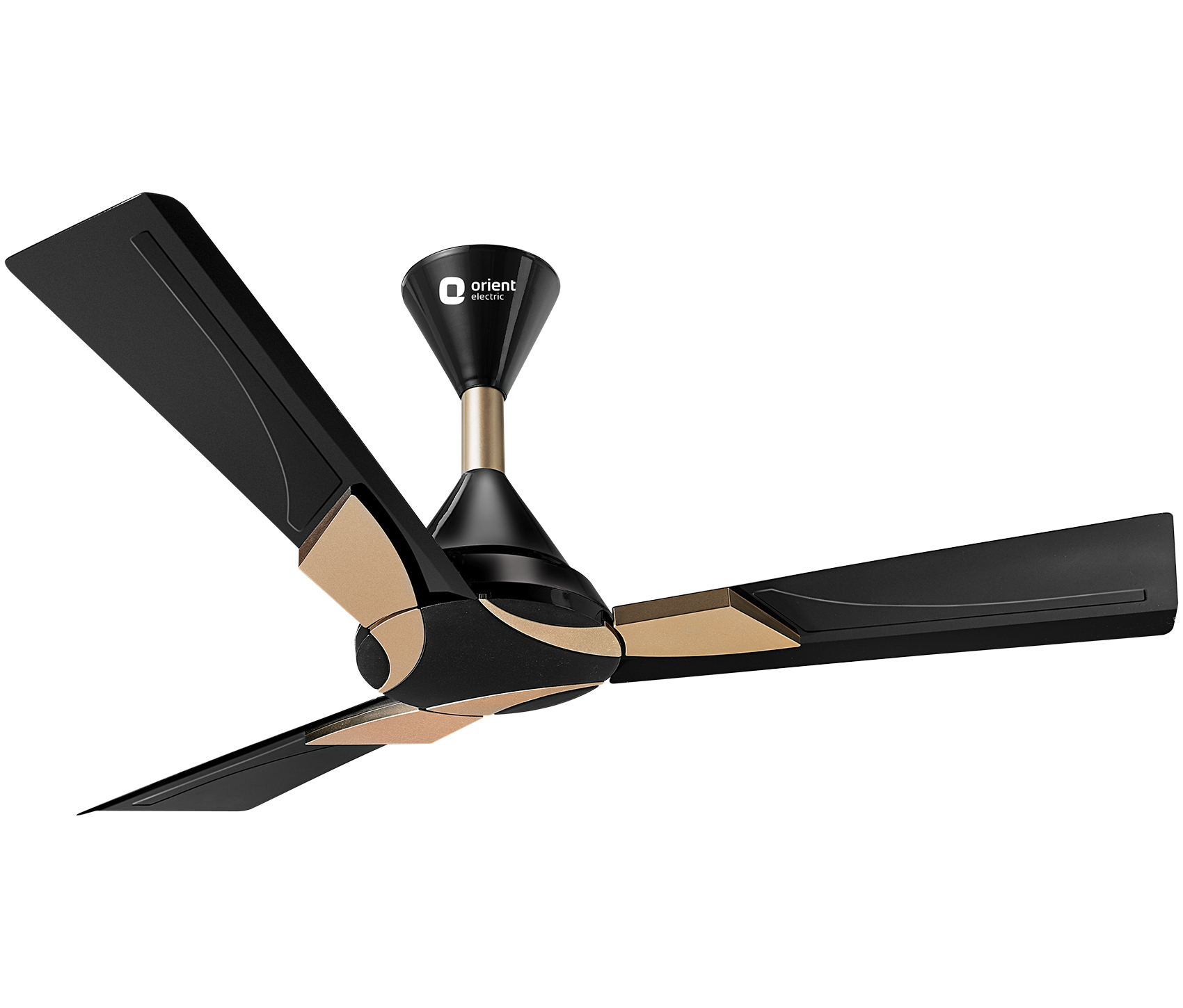 Buy Orient Wendy 3 Blade Ceiling Fan Metallic Black Gold Online ₹2600 from ShopClues