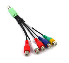 Buy SAMSUNG COMPONENT AUDIO VIDEO AV ADAPTER CABLE LEAD LED TV ...