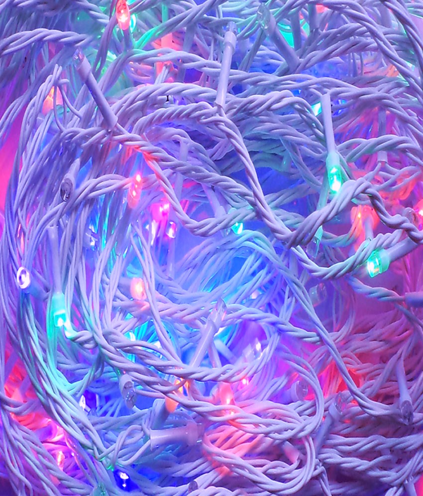 Buy LED RICE LIGHT IN MULTI COLOUR WITH CHANGER FOR CHRISTMAS,DIWALI ...