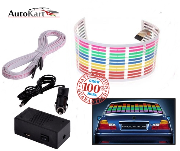 Car Music Rhythm Light Car Auto Sticker Led Light Equalizer