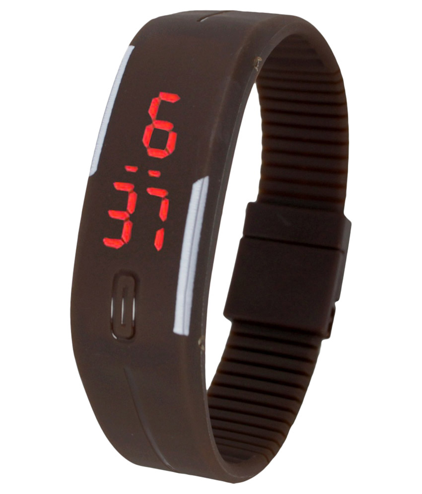 led wristband watch