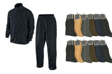 Buy Rain Breaker Complete Rain Suit With 12 Pair Men Colors Ribbed Formal Wear Dress Online 