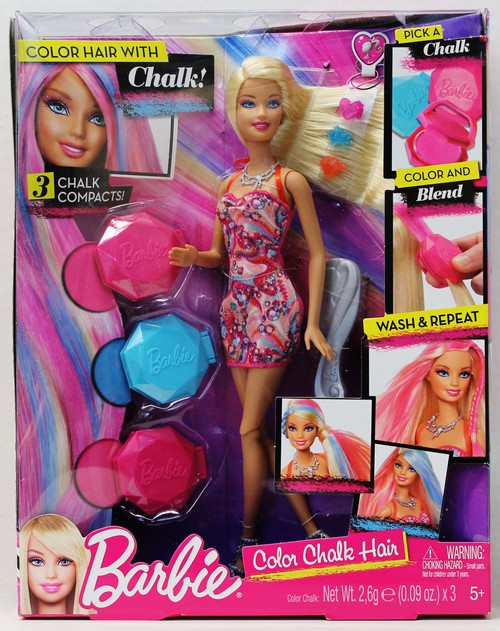 Buy Mattels Barbie Color Hair with Chalk Online ₹1699 from ShopClues