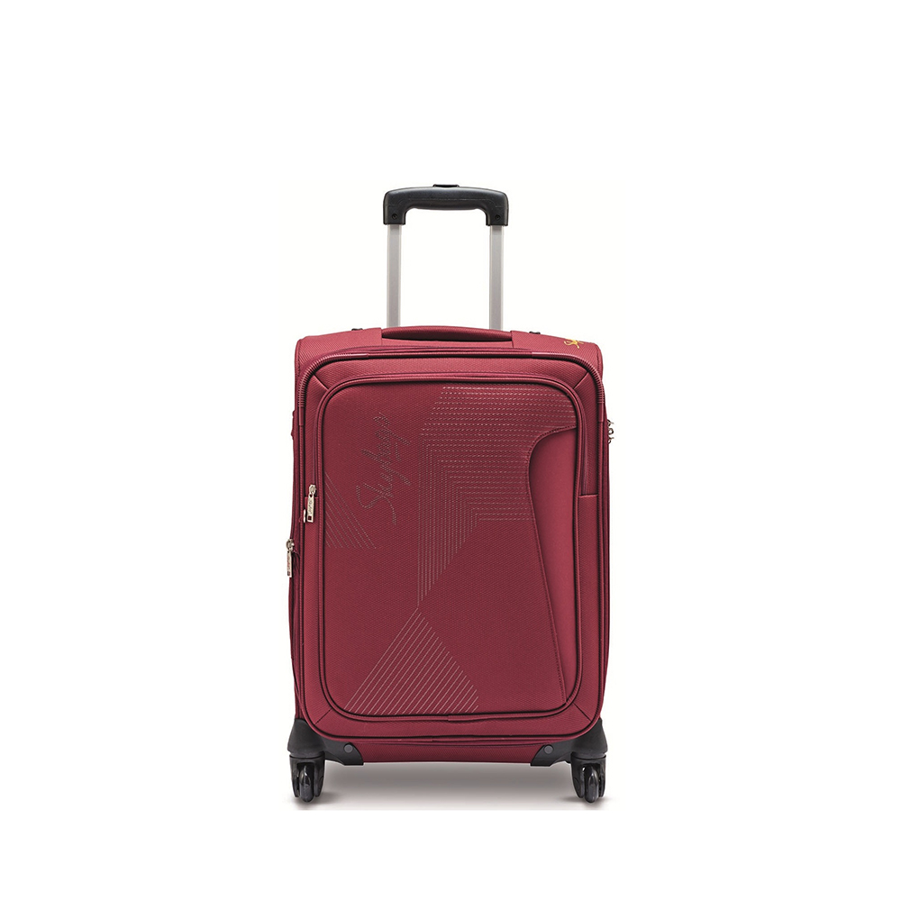 Buy Skybags Bloom 4W Exp Strolly 78 Wine Red Online @ ₹10200 from ShopClues