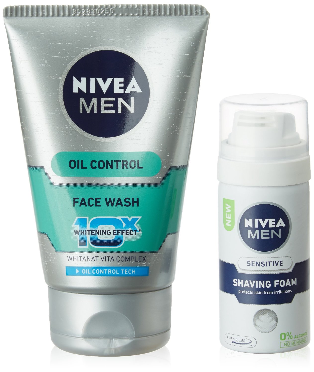 Buy Nivea Men Oil Control Face Wash 100gm+free Nivea Sense Active 