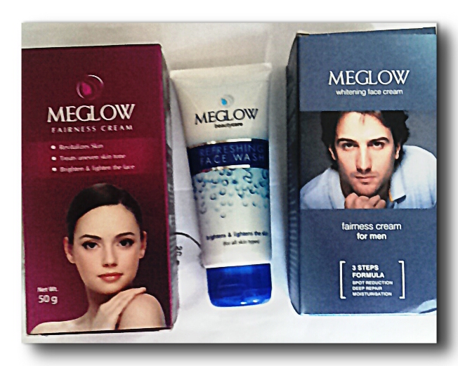 Buy COMBO OFFER (MEGLOW FAIRNESS FACE CREAM FOR MEN + WOMEN+MEGLOW FACE