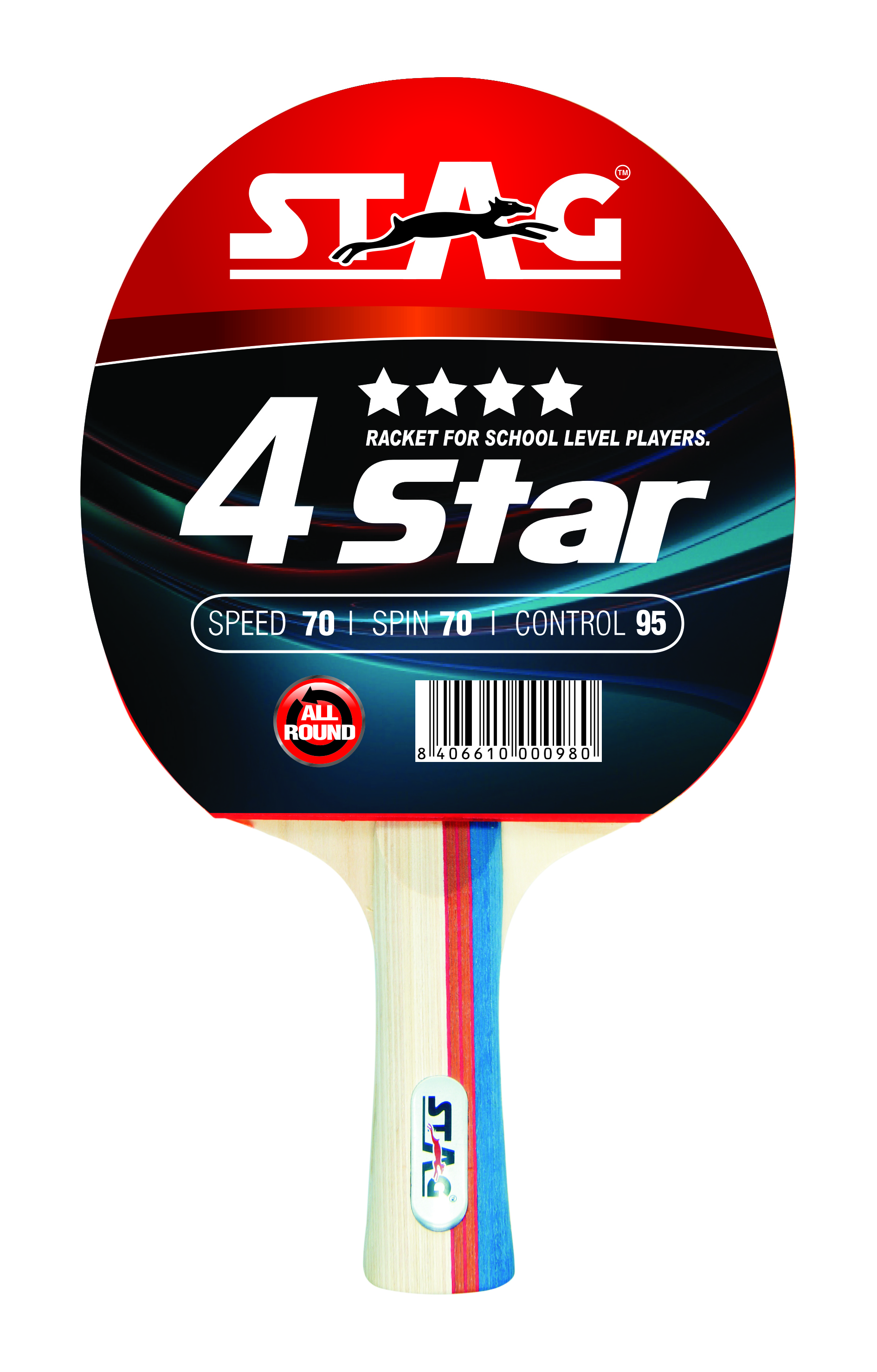Buy STAG 4 Star Table Tennis Racket Online ₹415 from ShopClues