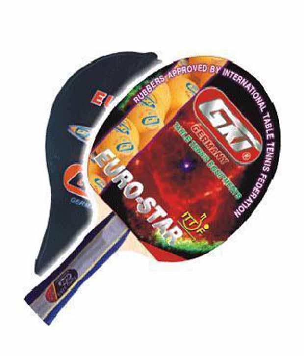 Buy GKI Euro star Table Tennis Racket Online ₹1202 from ShopClues