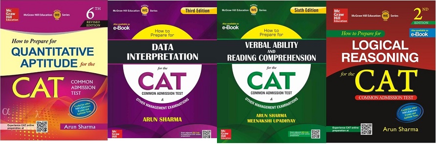 Buy How to Prepare for the CAT Common Admission Test (Set of 4 Books ...