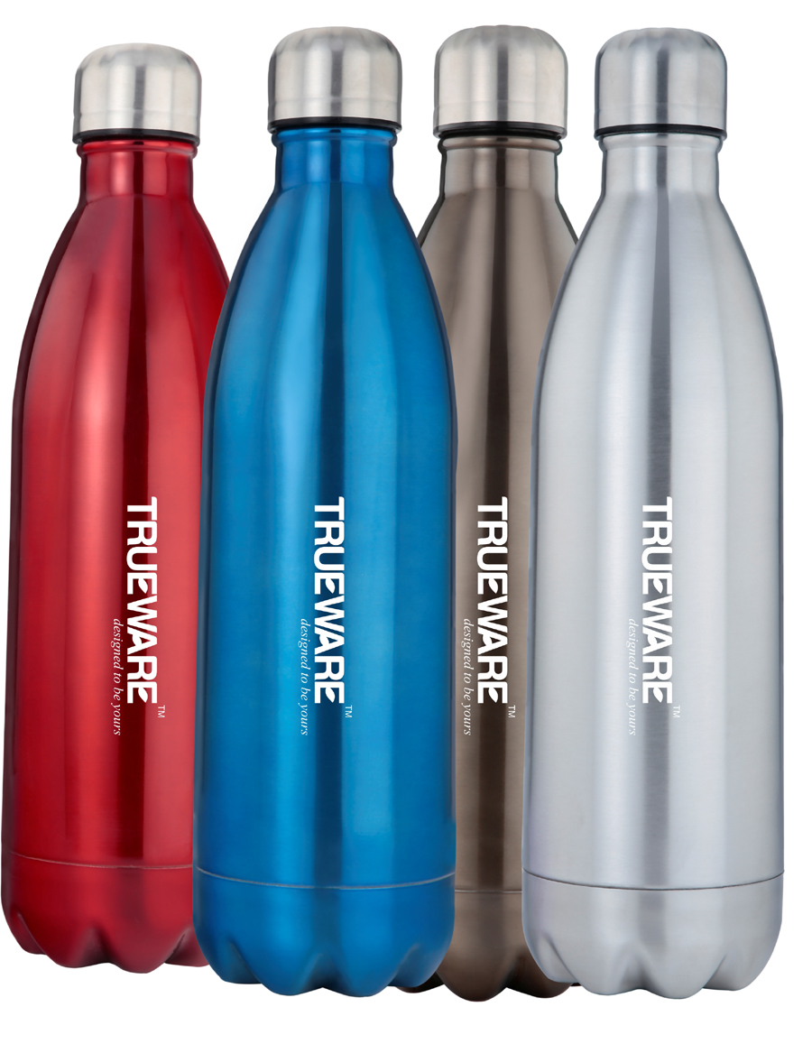 Buy Trueware Steel Bottle 1000ml - One Bottle Online @ ₹799 From Shopclues