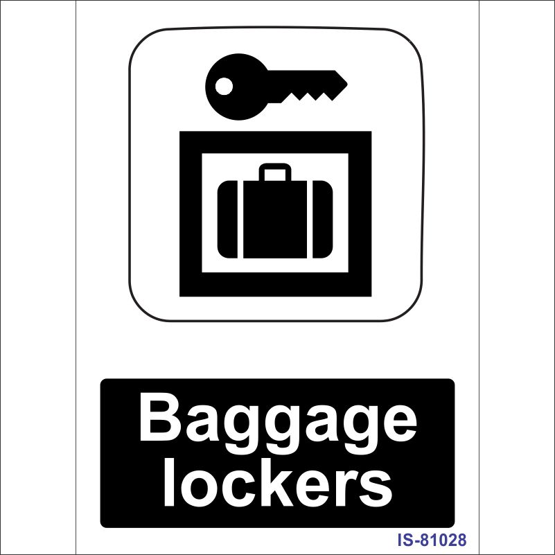 Buy Signageshop Baggage Lockers Sign Online @ ₹240 from ShopClues
