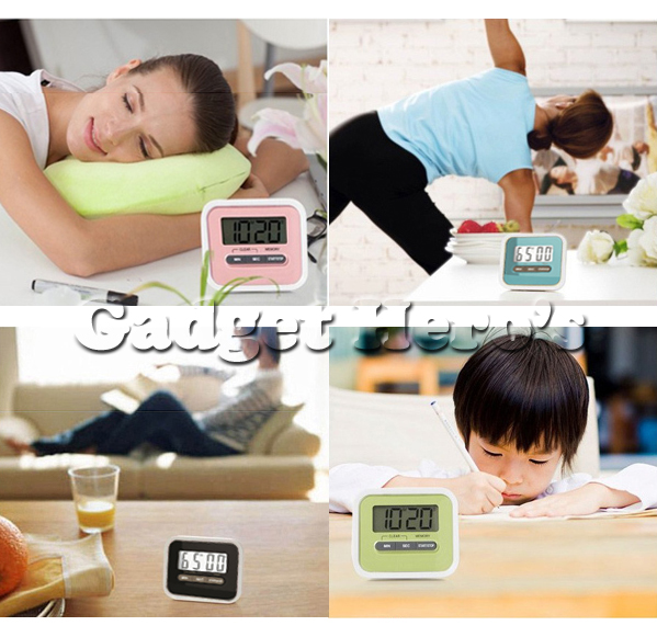 Buy Gadget Heros Compact Lab Kitchen Timer With Alarm, Large Digital