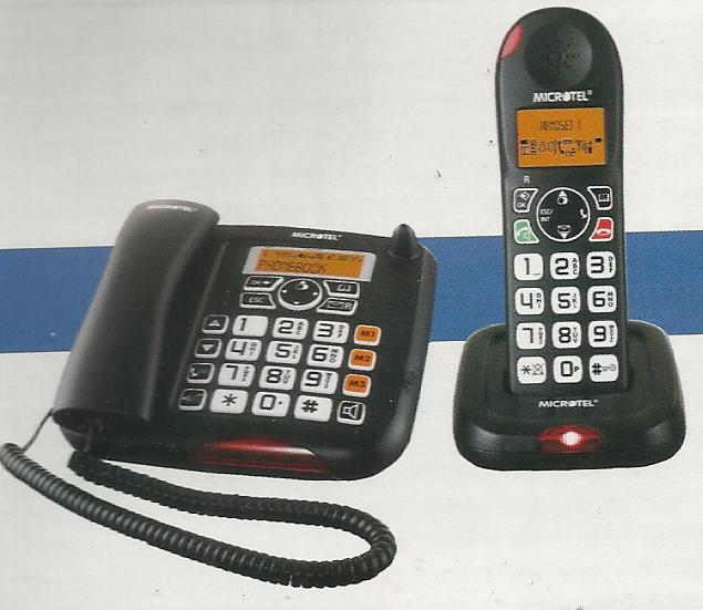 Buy Microtel 2 PHONE SET Corded,Cordless Landline Phone Phone