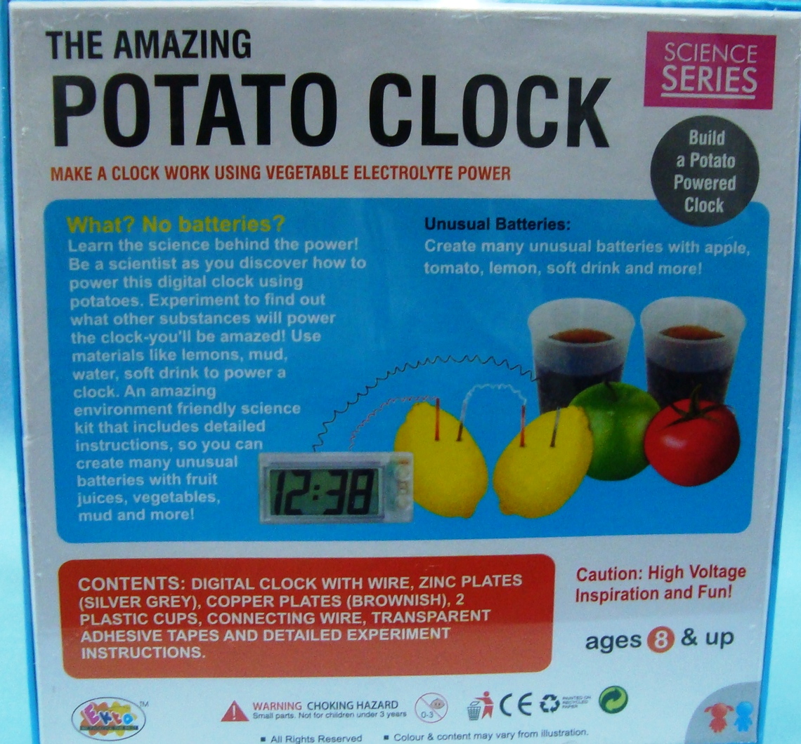 Buy Potato Clock Do It Yourself Kit Science Series Online ₹599 from