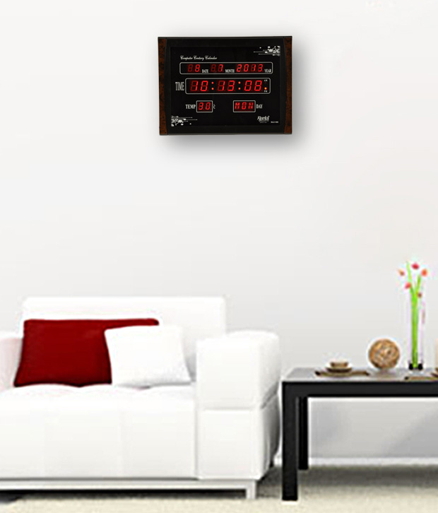 Buy Ajanta LED Digital Wall Clock OLC 105 Online ₹1575 from ShopClues