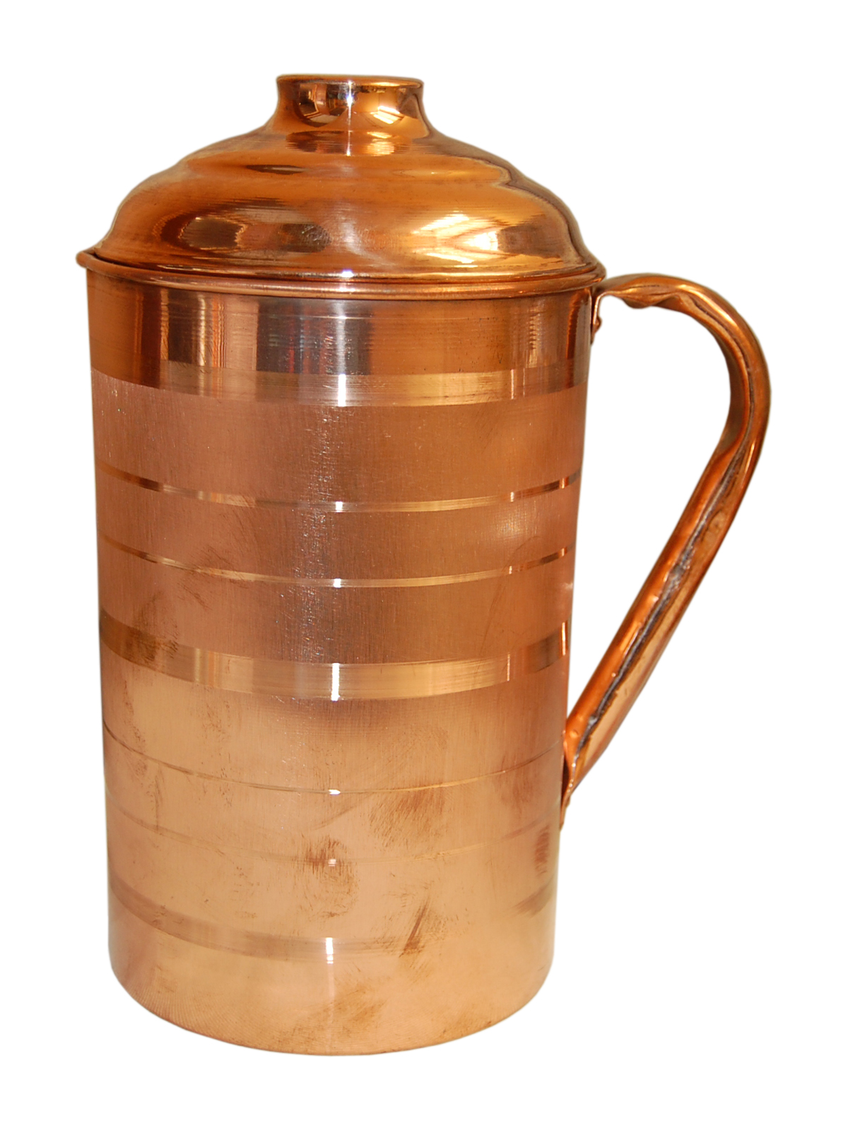 Buy Artandcraftvilla Handmade Pure Copper Water Jug Pitcher 1600 ML for