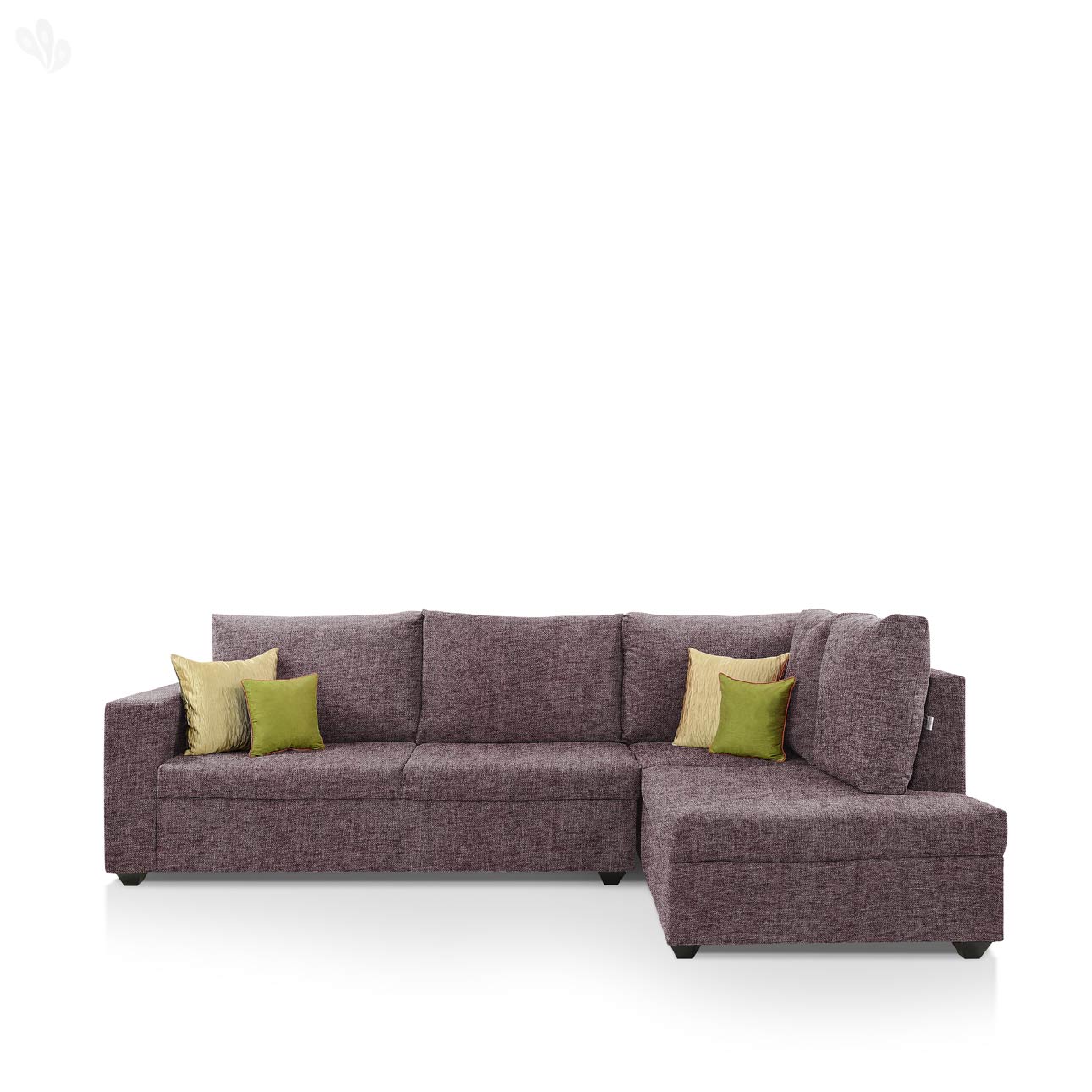 Buy Comfort Couch Lounger Sofa Set with Mauve Upholstery - Premium ...
