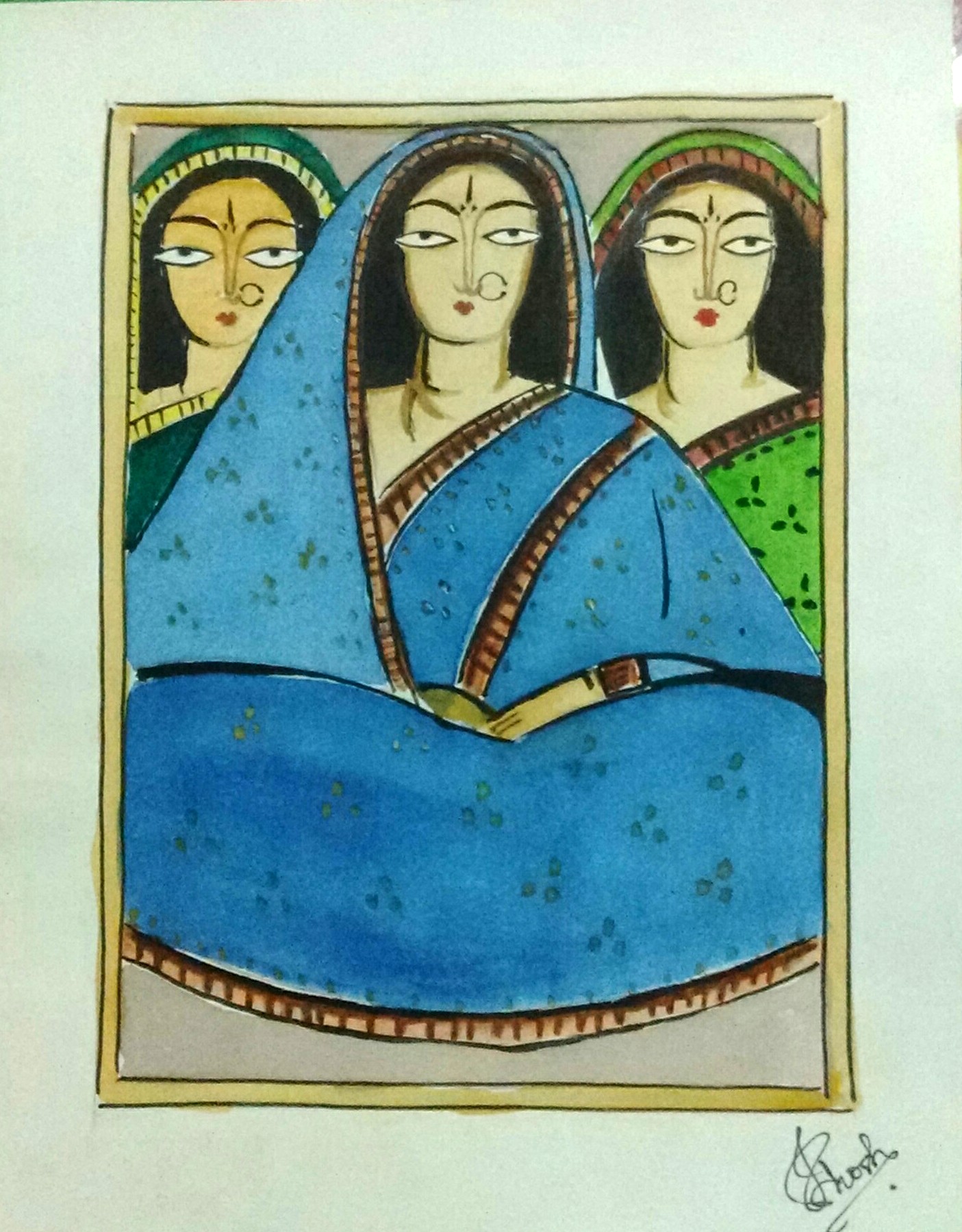 jamini roy painting