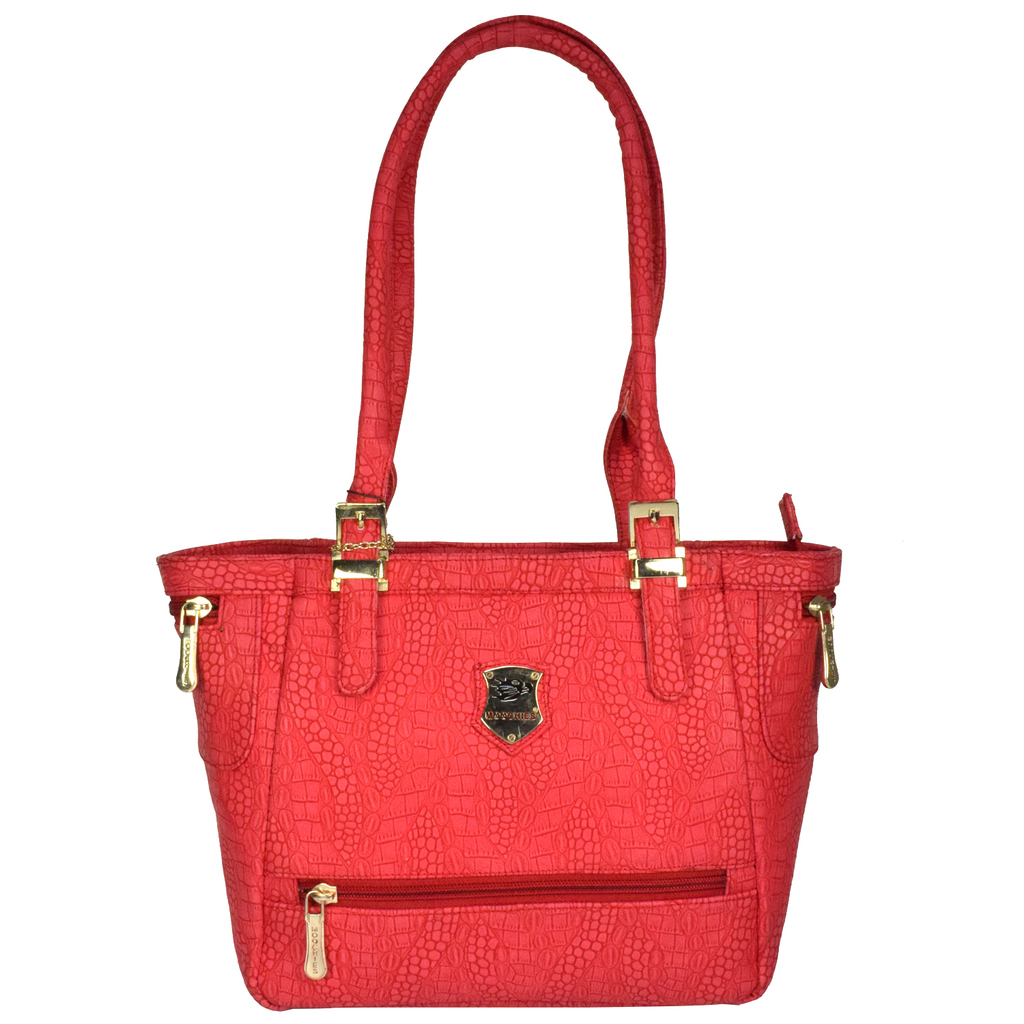 Moochies Ladies Leatherette handbag,Red