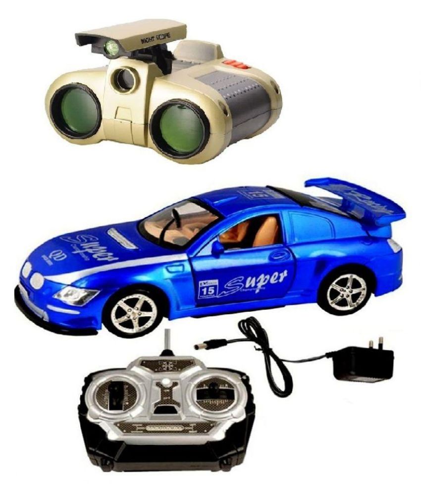 Buy Rechargeable Wireless King Driver Remote Control Car with binocular