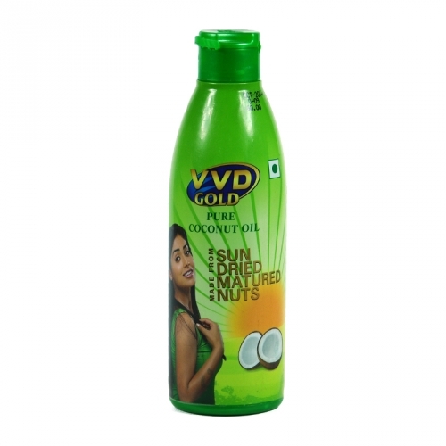 Buy VVD Gold Coconut Hair Oil Online ₹20 from ShopClues