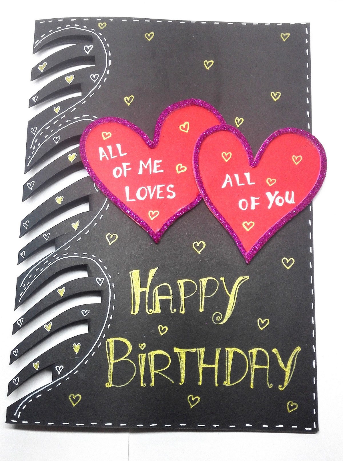 Poster 'All Of Me Loves All Of You' – Premium Druck Auf 300g Papier