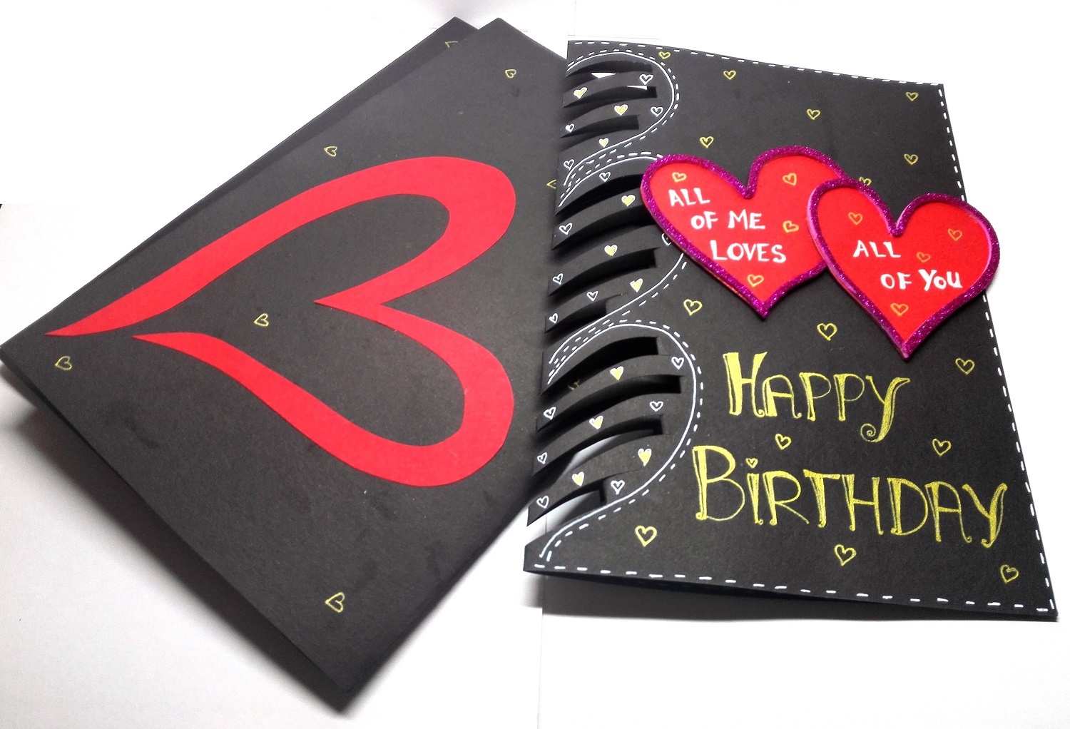 Buy Happy Birthday all of me loves all of you card Online @ ₹349 from ...