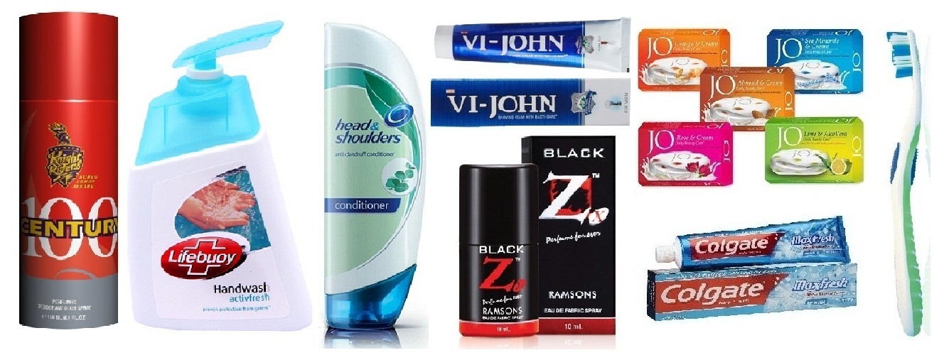 Buy 12 IN 1 Combo Deodorant + 5 Soaps + Hair Conditioner + Handwash + Toothpaste + Tooth Brush