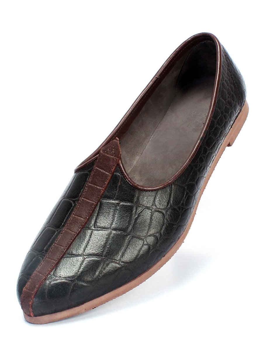 Leather Jalsa Jutti for Men