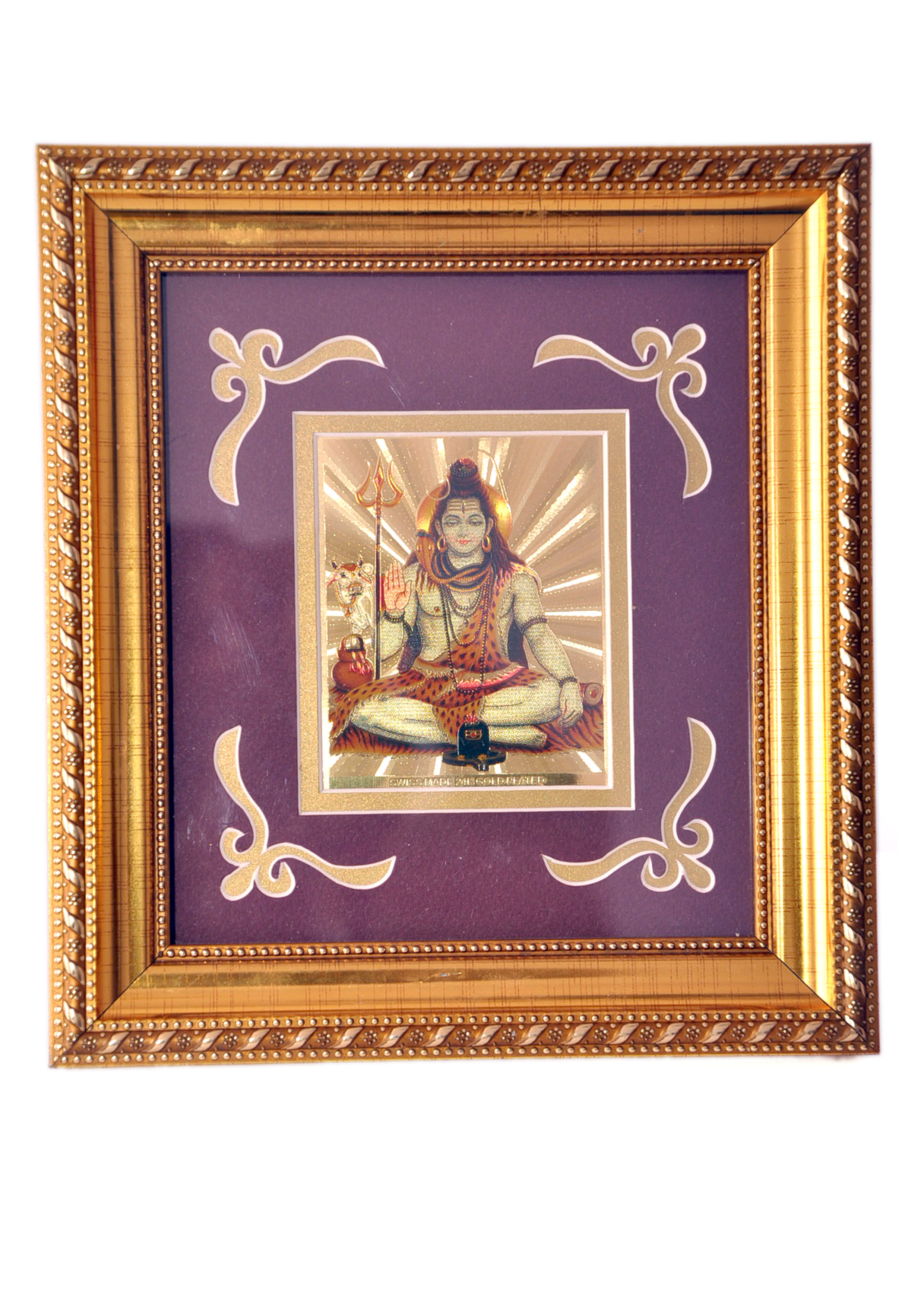 RELIGIOUS FRAME. BHAGWAN SHANKAR IN SAMADHI Prices in India Shopclues